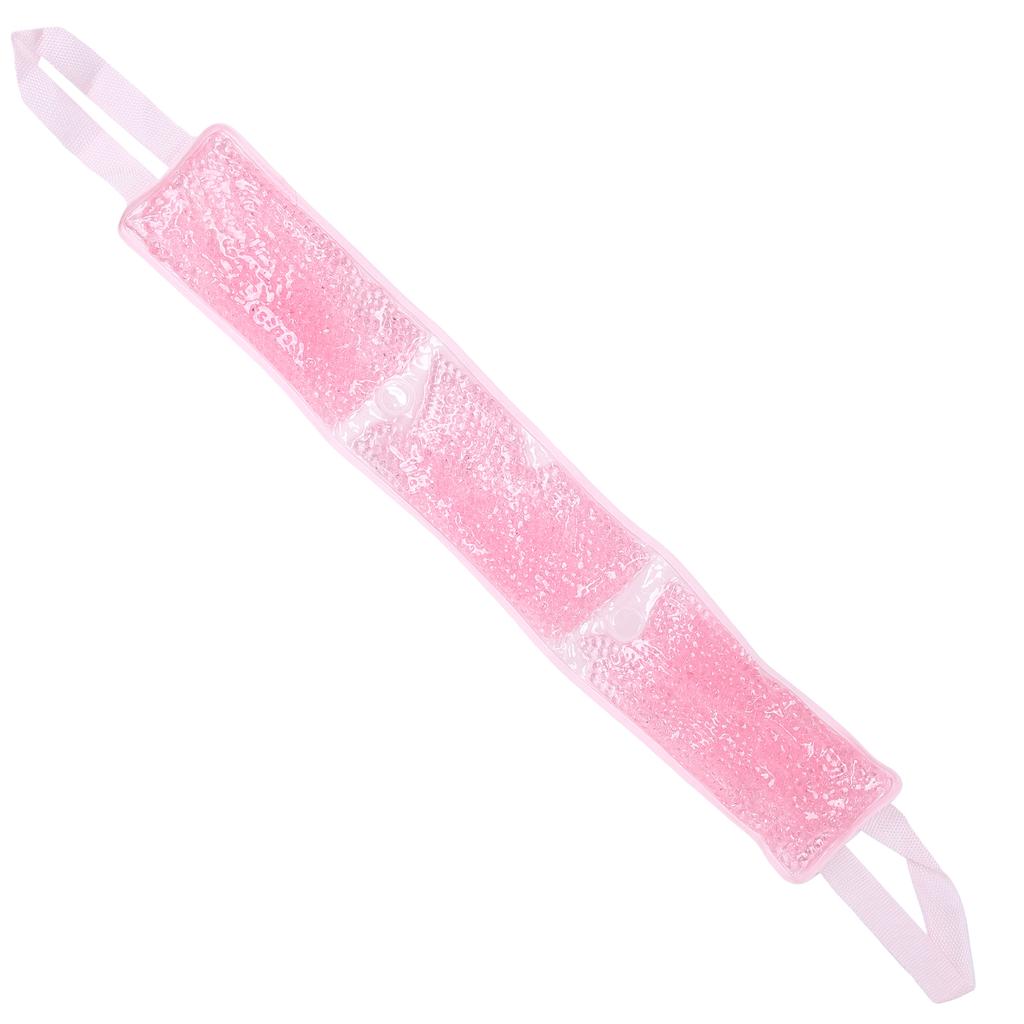 Hot Cold Compress Gel Wrap Hot Cold Therapy Wrap for Neck Shoulder Injury SwellingPink