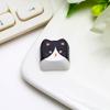 5/10Pcs Cute Kawaii Animal Keycaps Adorable Cartoon Design Comfortable Touch For Mechanical Keyboard Custom Desktop Decor
