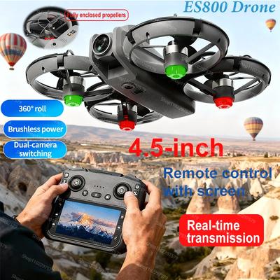 NEW ES800 Pro Mini Drone 1080P HD Camera Brushless Motor Obstacle Avoidance Aerial Photography Remot Control Aircraft Quadcopter