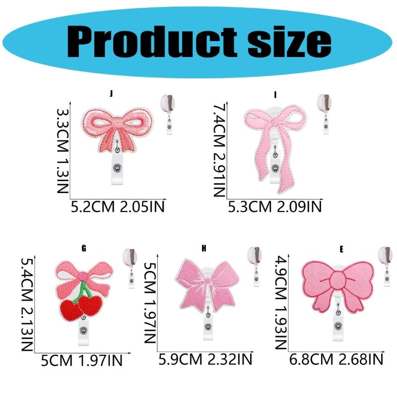Personalize Nursing Clip Featuring Handmade Bowknot Large Capacity Polyester Thread Healthcare Accessory