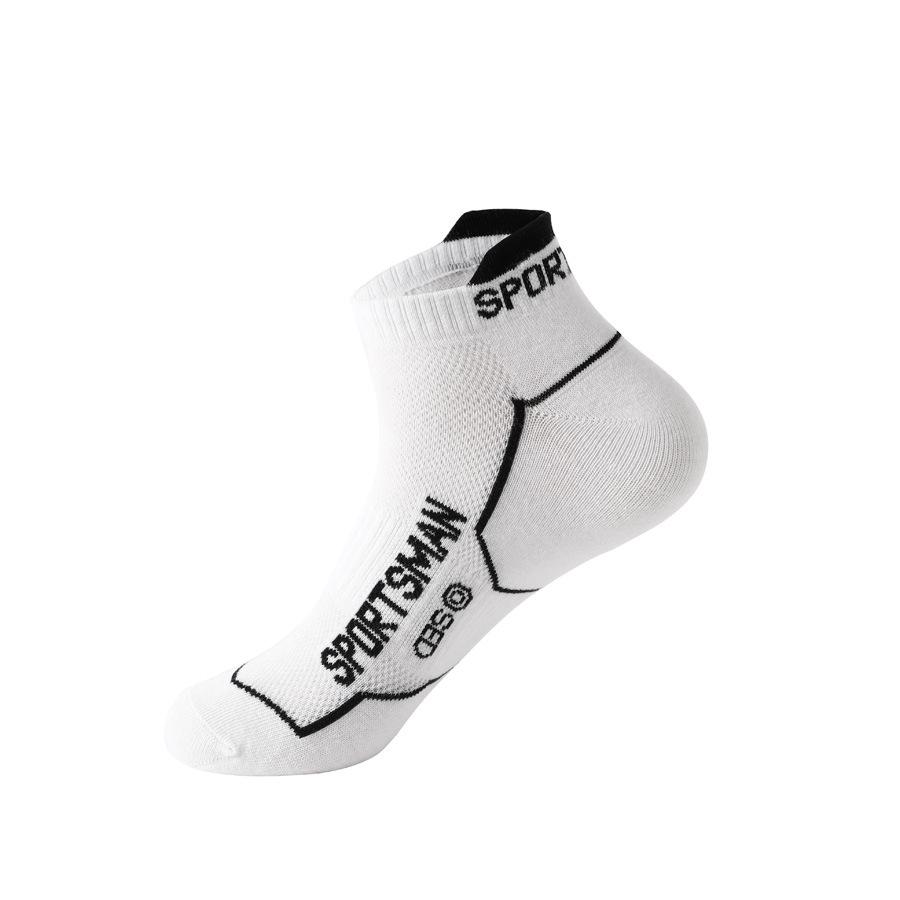 

Мужские спортивные короткие носки-сетка до щиколотки для бега – Влагоотводящие, Устойчивые к запаху, Низкие носки-лодочки, Повседневные хлопковые. One Size белый