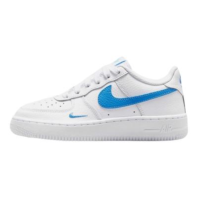 Tênis Air Force 1 de Couro Sintético Confortável de Cano Baixo Tênis Infantil IO7403-104