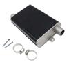 24mm Muffler Silencer S Curved Air Diesel Parking Heater Exhaust Pipe Aluminum Alloy For Car Truck VAN for Webasto Eberspacher
