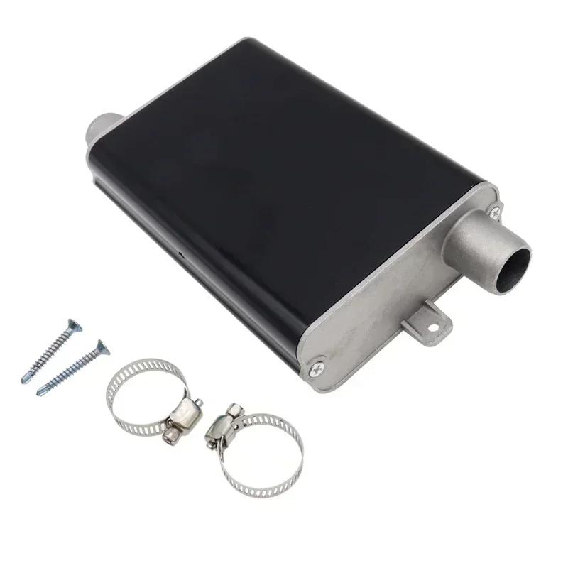 24mm Muffler Silencer S Curved Air Diesel Parking Heater Exhaust Pipe Aluminum Alloy For Car Truck VAN for Webasto Eberspacher