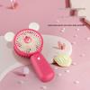 USB Rechargeable Handheld Cartoon Mini Fan - Portable Desktop Gift