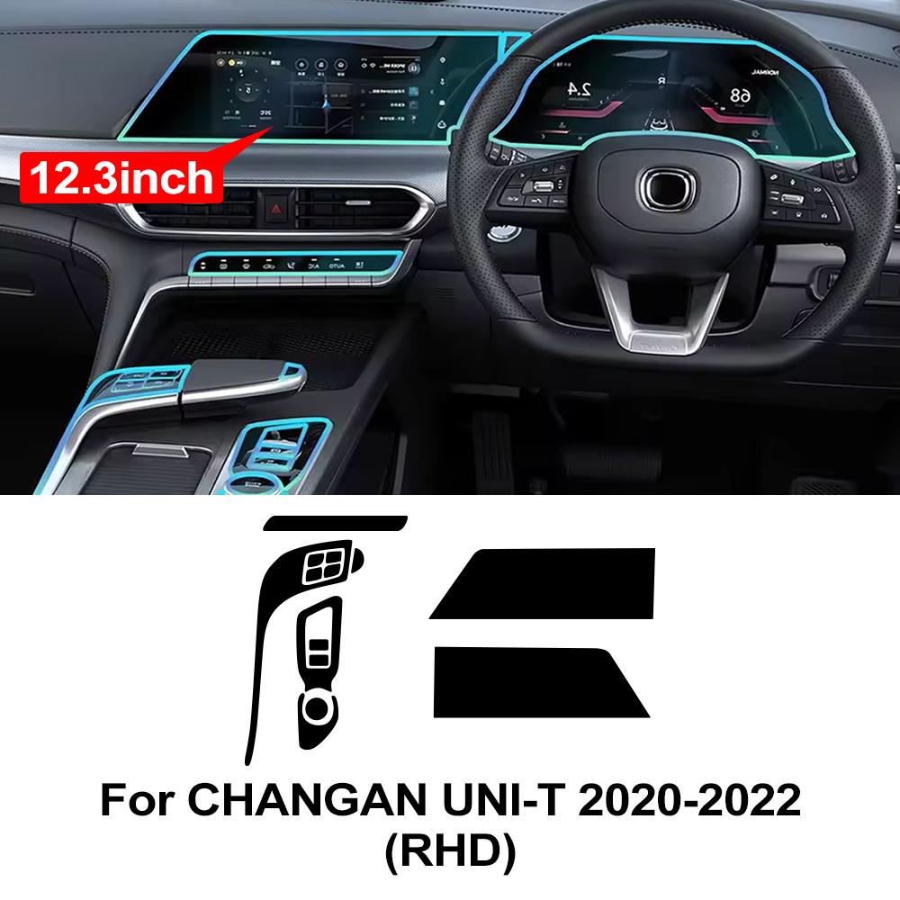 Auto TPU Folie voor Changan UNI T UNI-T 2020 2025 2025 Interieur Accessoires Voorgesneden PPF Transparante Bescherming Krasbestendige Sticker