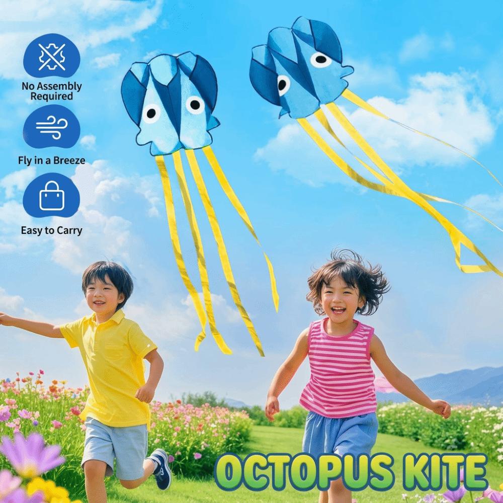 Cartoon Animal 3D Soft Kite Good Flying Outdoor Flying Toy Children's Pocket Kite  Beach Garden