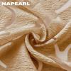 1PC NAPEARL 10% Blackout Fashion Versatile Tulle Personalized Floral Jacquard Sheer Curtain for Kitchen Living Room Bedroom Window Home Decor