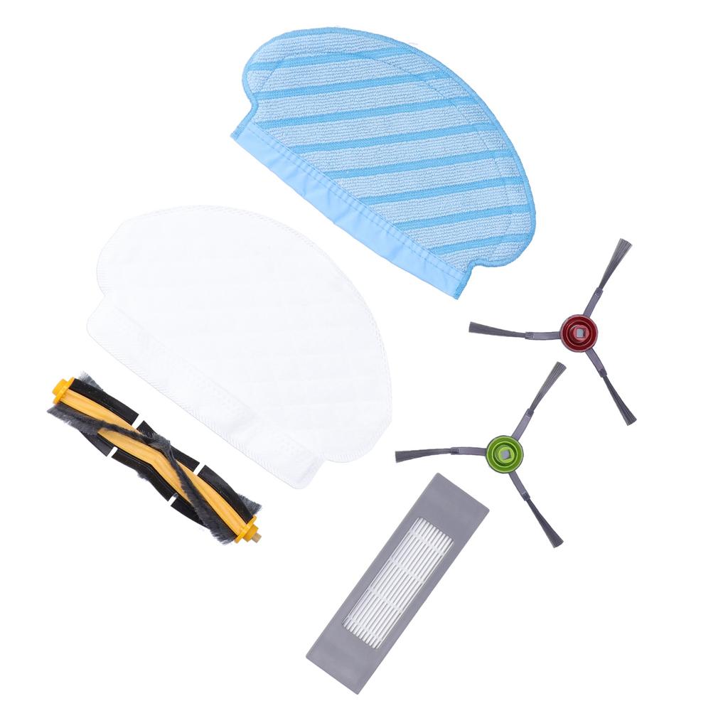 Kit Perie Laterală Principală Filtru Lavetă Lavabilă Lavetă de Unică Folosință Potrivit pentru Aspiratorul DEEBOT OZMO 950 920