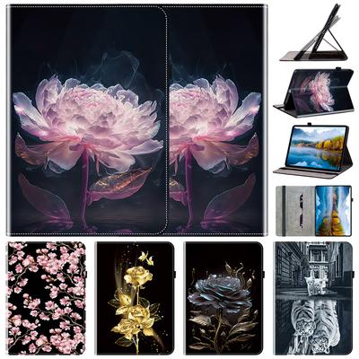 Skórzane etui na Xiaomi RedMi Pad SE 11" 10.61" Pokrowiec ze stojakiem Xiaomi Pad 5 6 Pro 12.1 11 cali PU Skórzany pokrowiec na tablet
