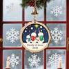 Christmas Decorations Wooden Snowflake Star Pendants Christmas Tree Wooden Pendants