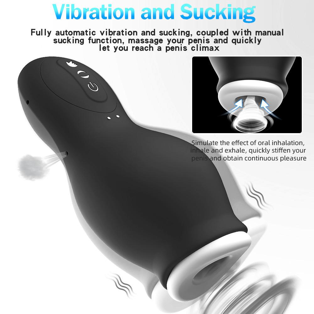 Dragon Absorbent Charging Sucking Male Turtle Head Masturbation Massage Airplane Bottle Trainer Adult Supplies