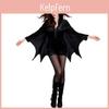Halloween Bat Costume For Kids And Adults With Polyester Material For Cosplay And Stage Performances