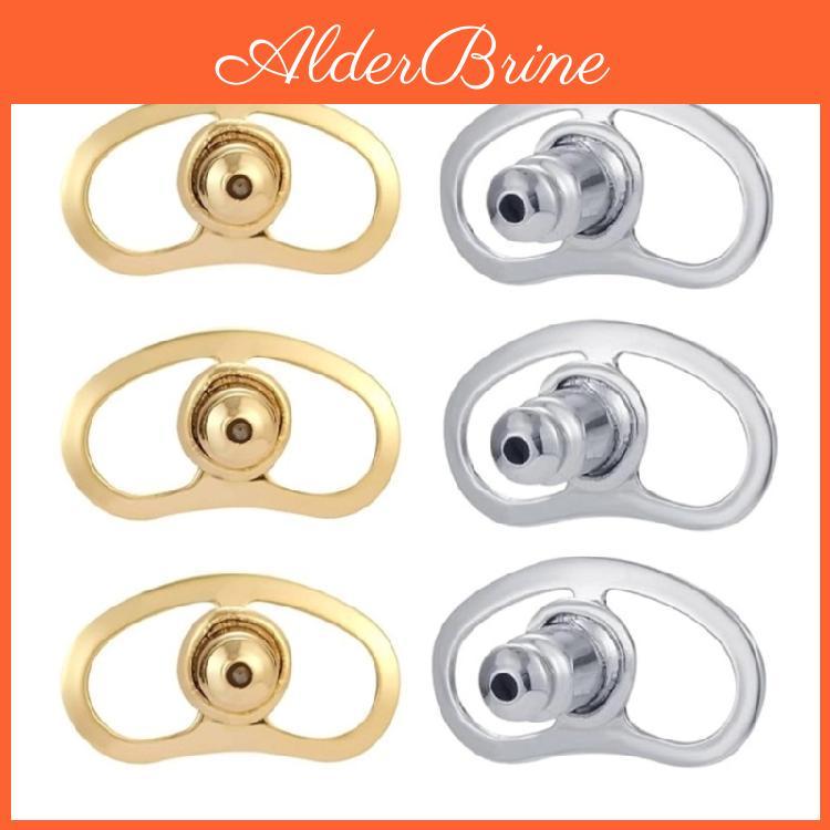 Stabilizers Packs 6pcs Earring Versatile Stylish Hold Fashion Accessory Portable For Large Earrings Hurting Earlobes