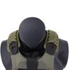 Breathable Anti-Slip Tactical Vest Shoulder Pads with Laser-Cut Design
