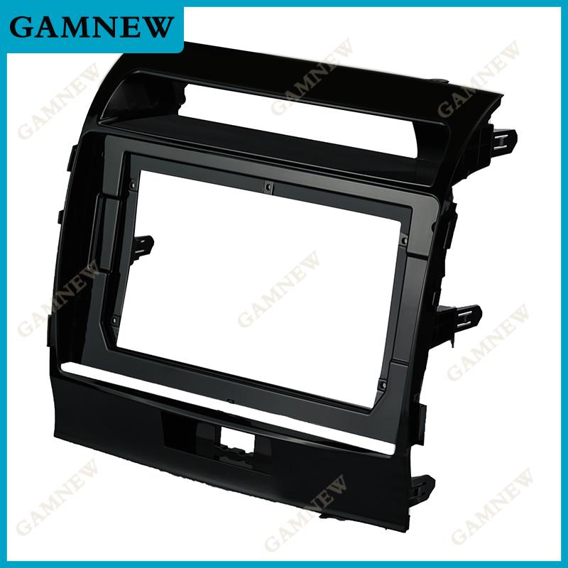 10.1 inch Car Radio Fascia Panel for TOYOTA LAND CRUISER 2006-2015 stereo Frame