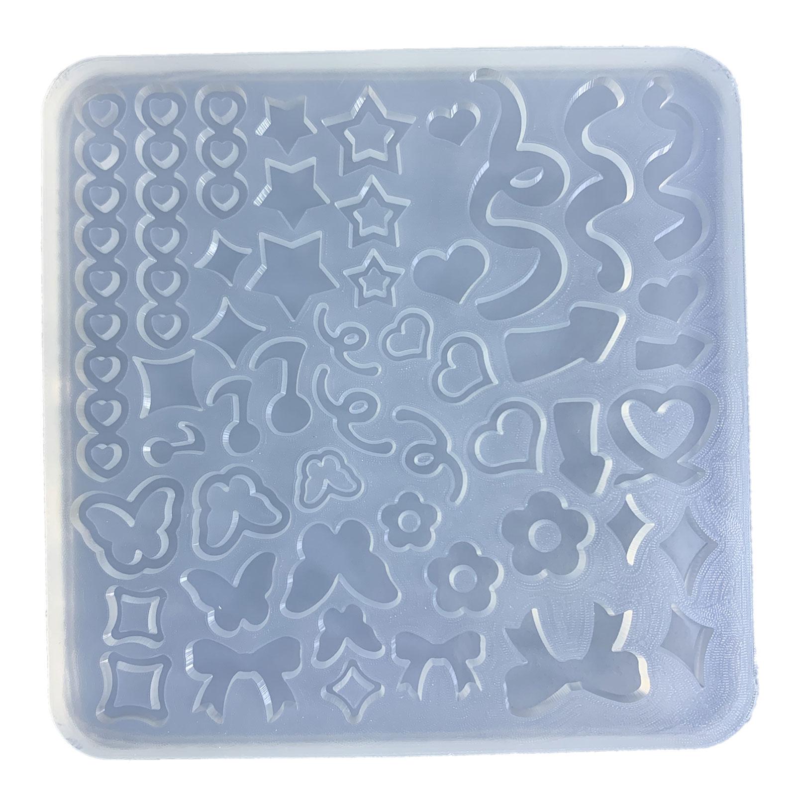 

Color Strip Mold Quicksand Shaker Filler Epoxy Resin Mold Filling Silicone Mould DIY Craft Casting ToolsJewelry Making 1