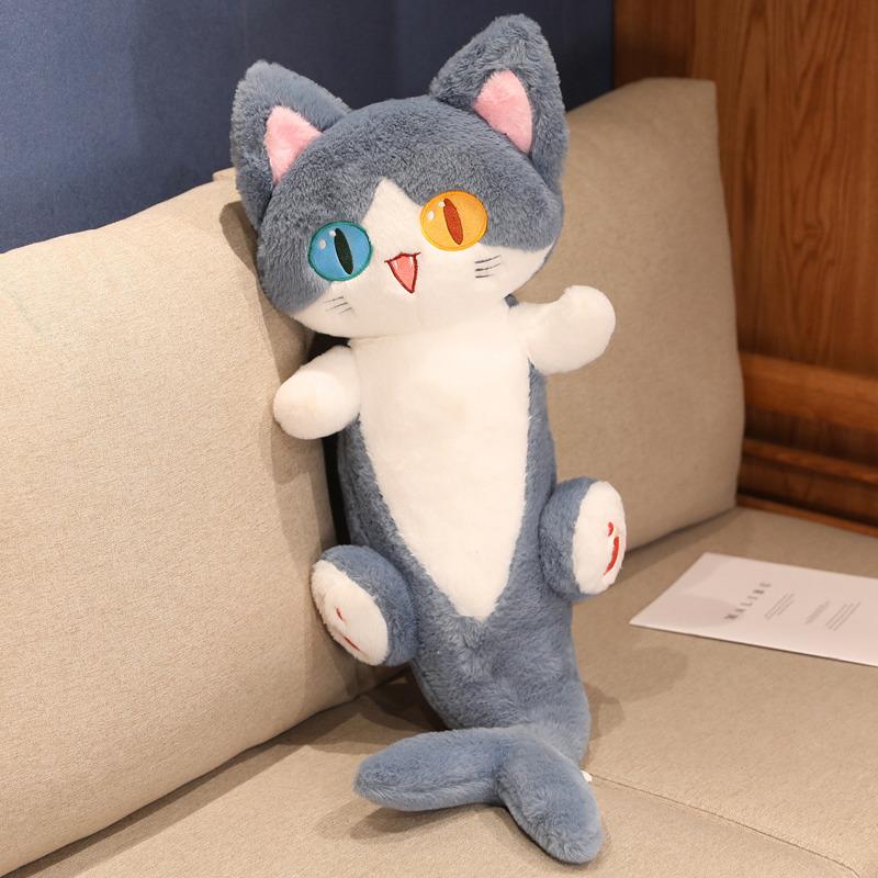 Unique Different Colour Eyes Cosplay Shark Tail Cat Plushies Stuffed Plush Cute Whale Cat Shiba Inu Dog Throw Pillow Cushion Boy