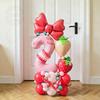 59pcs Strawberry Balloon Garland Set Suitable for Birthday Wedding  Anniversary Graduation Ceremony Indoor/outdoor Decorations