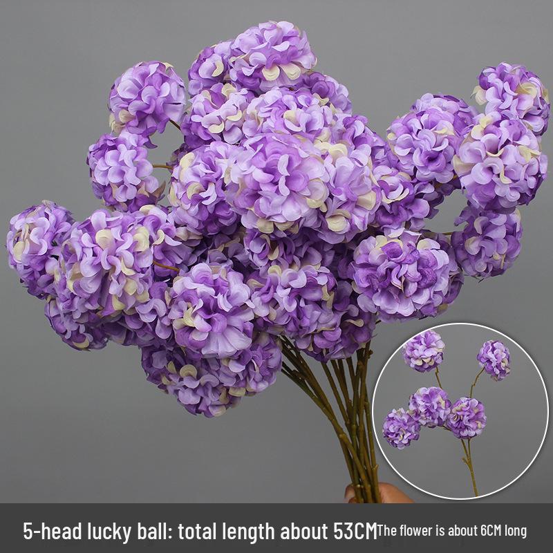 10-Piece Purple Series Artificial Floral Set: Ground Row, Aisle, and Burgundy Wedding Decoration Flowers