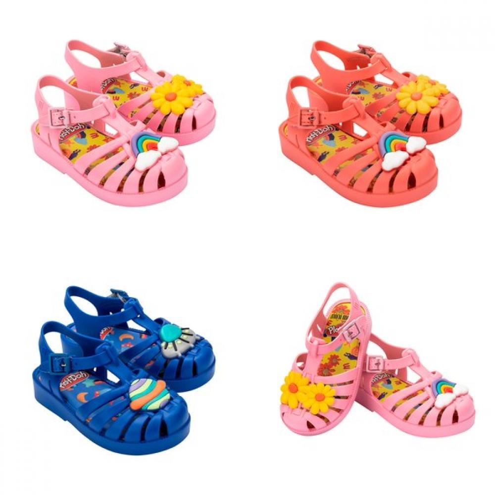 Mini Melissa Possession Play Doh Baby Sandal Mskcf2tspd11 oranges/170