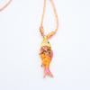 Stainless Steel Colorful Rope Necklace Trendy Neck Accessories New Fashion Jewelry  Beach Party