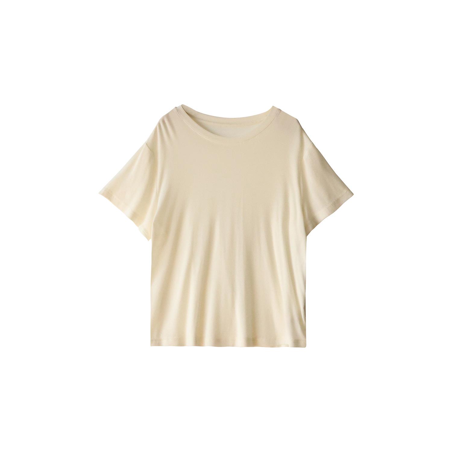 

Plus Size Tencel Wool Loose Fit Drop Shoulder Pullover for Women XL (60-70kg)