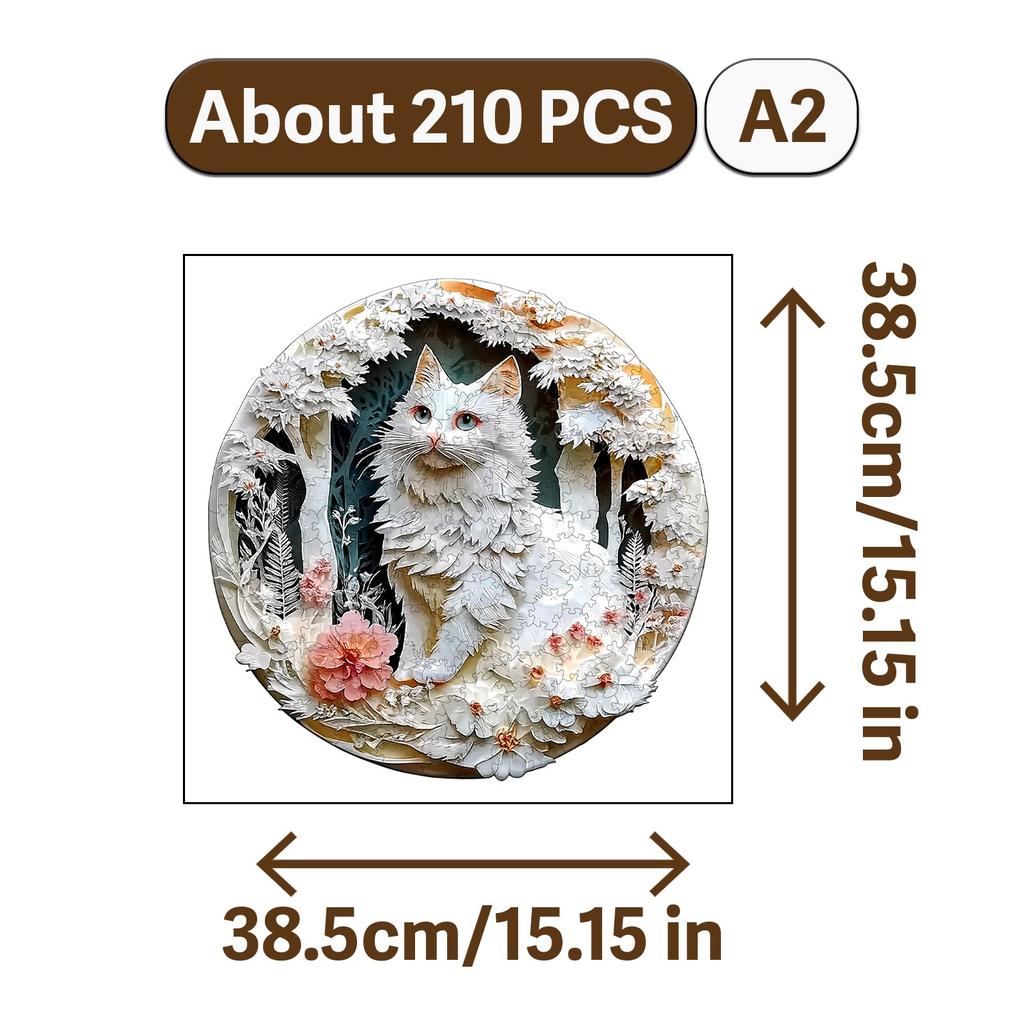 The Owl and Animals Theme Wooden Jigsaw Puzzle Wood Home Decor Painting Christmas and Halloween Gift Toy for Teen and Kid