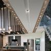 10pcs 3D Mirror Wall Sticker Waist Line Self Adhesive Acrylic DIY Stickers Living Room Edge Strip Corner Wall Home Decor 10CM