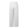 High Waist Wide Leg Pants for Women Casual Loose Fit Straight Leg Trousers with Side Zipper Closure Comfortable Long Pants