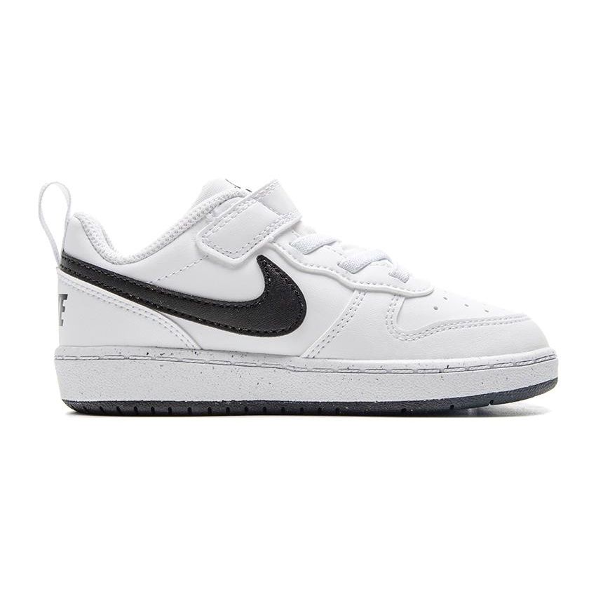 Nike Court Borough Low Recraft TD White Black Baby Sneakers DV5458-104