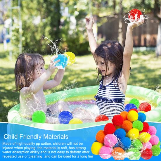 

Yousheng 1 компл. многоразовый шарик для воды, водяной шар, пляжный мяч, уличный летний пляжный детский семейный бассейн, набор игрушек для борьбы с водой