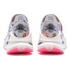 Li Ning Absolute Shadow Lightweight Shock Absorption Low-Top Speed Running Shoes Women Sneaker Pink White ARRS010-1