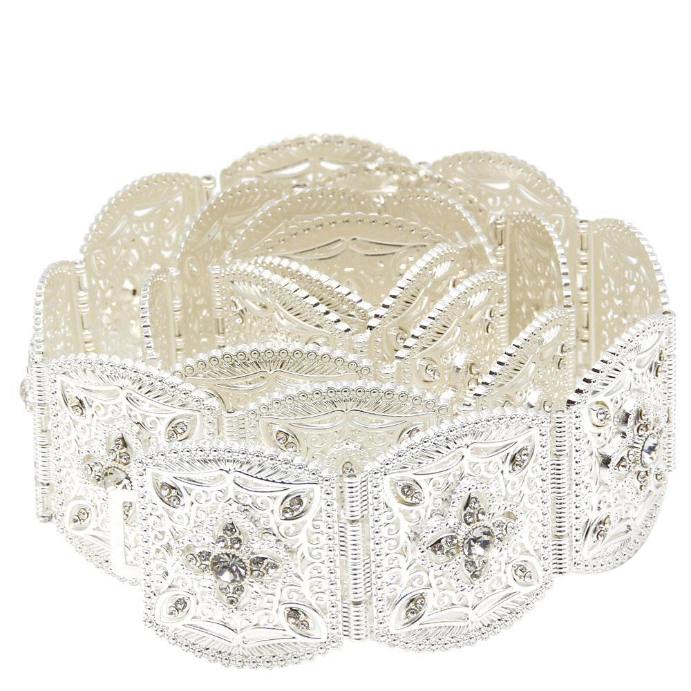 Belt for Women Ethnic Wedding Jewelry Robe Belt Crystal Waist Chains Adjustable Length