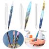 INS Style DIY Ballpoint Pen Mold Transparent DIY Craft Gifts Pen Silicone Mould  Jewelry Casting