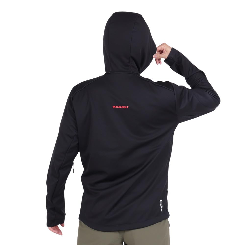 Ultimate 7 Softshell Hooded Jacket Asian Fit VII SO Hooded Jacket AF Men Classic Black [Mammut] Men's Classic/Ultimate 1011-02490