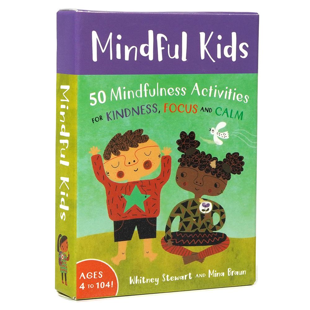 Mindfulness Talk Card Game Kids Mindful Cards for Children and Parents