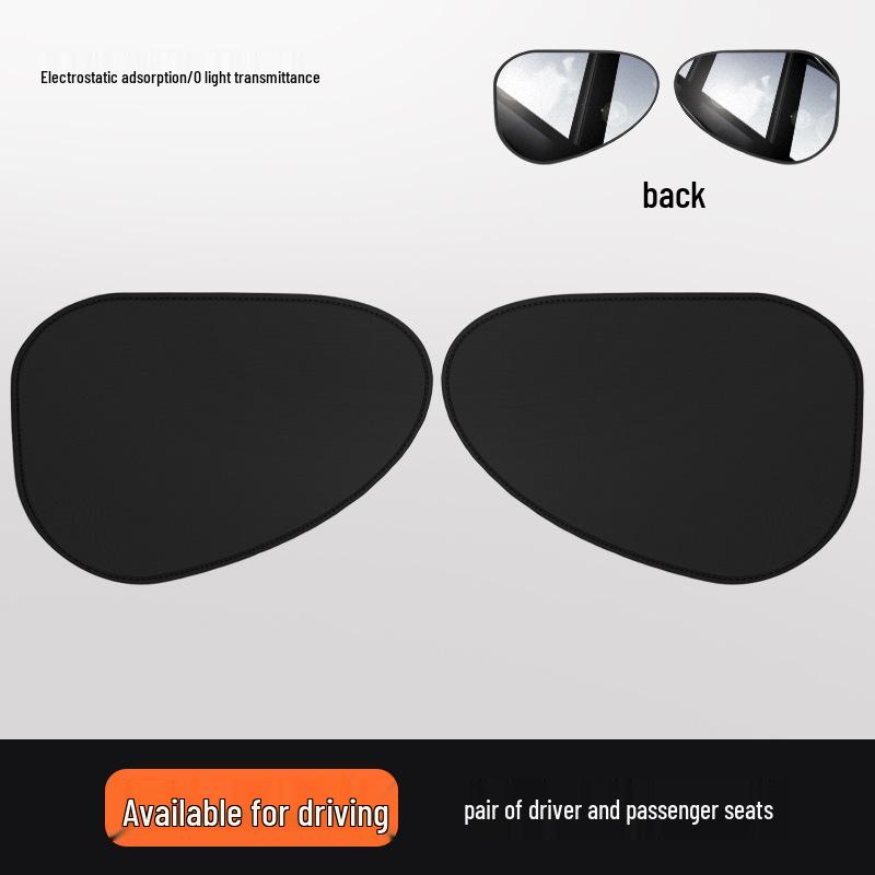 Car Window Sunshade: Static Cling Side Privacy Sun Visor for Heat and UV Protection