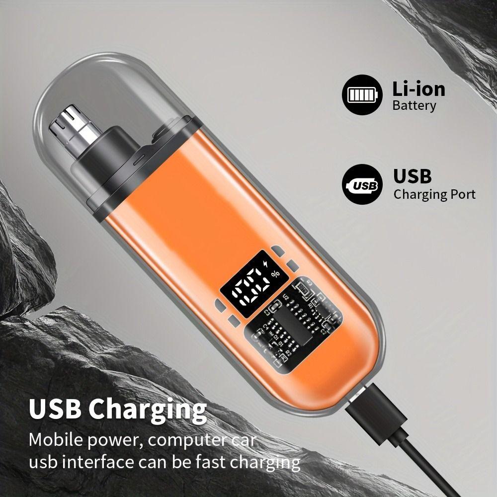 Painless Eyebrow Trimmer Mini Ear Face Clean Trimmer Nose Face Care Nose Hair Remover  Household