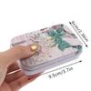 Vintage Flowers Tin Box Sealed Jar Packing Boxes Jewelry Candy Box For Party