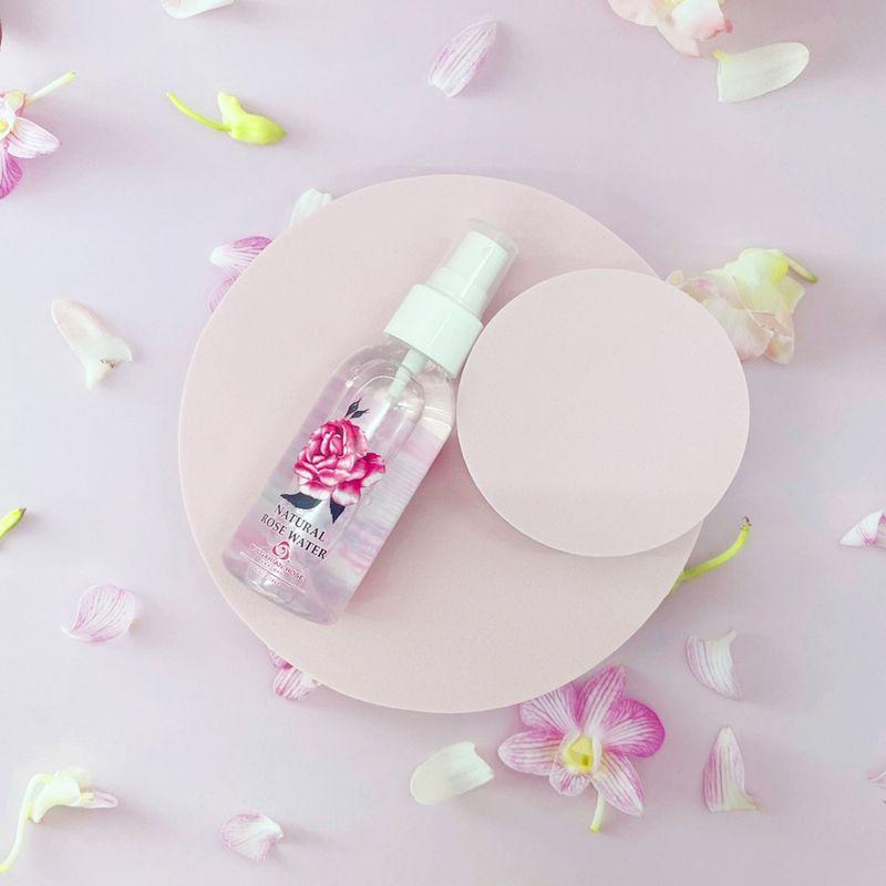 Spray d'eau de rose naturelle 100 ml
