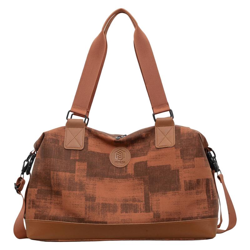Große Kapazität Reise-Duffelbag für Damen Wasserdichte Sport-Tragetasche für Fitnessstudio Gepäck Schulter-Handtasche