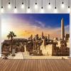 Ancient Architecture Landscape Photo Background Sphinx Egyptian Temple Pharaoh Mosque Stone Pillar Travel Portrait Deco Backdrop10