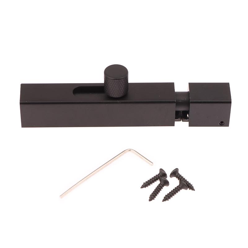 3palcový hardwarový dveřní zámek Hlaveň šroub z hliníkové slitiny Západka Visací zámek Sada spony pro zamykání okna dveří