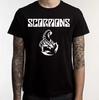 Scorpions Tshirt Hard Rock Unisexs Black Cotton Tee Shirt Summer Fashion Top Tees New Cotton Tops