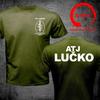 ATJ LUCKO Kroatische Spezialeinheit zur Terrorismusbekämpfung T-Shirt Unisex T-Shirt Unisex Kurzarm Oberteile T-Shirt Sommer Baumwoll-T-Shirt