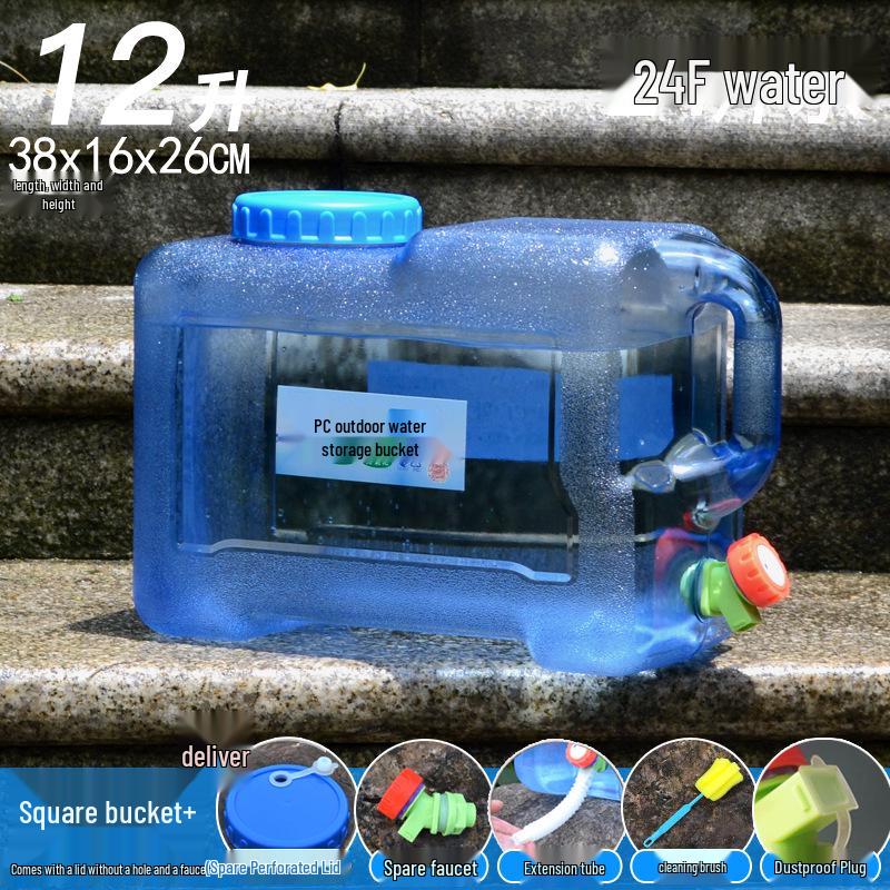 Large Capacity Outdoor Car Water Storage Tank for Drinking and Household Use