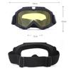 Non-polarized Men Women Windproof Dustproof Sandproof Goggles High Definition FULL Frame Outdoor Sports Riding Ski Protective Eyeglasses