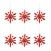 6PCS Celebratory Suspended Decorations Impermeable Strong PVC Substance Holiday Telecommute Christmas Tree Deck