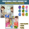 Zabawki sensoryczne Push Bubble, silikonowa zabawka antystresowa